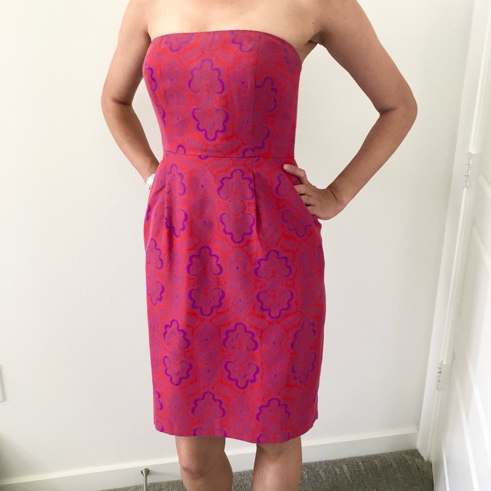 J.Crew Ella strapless dress - Size 0